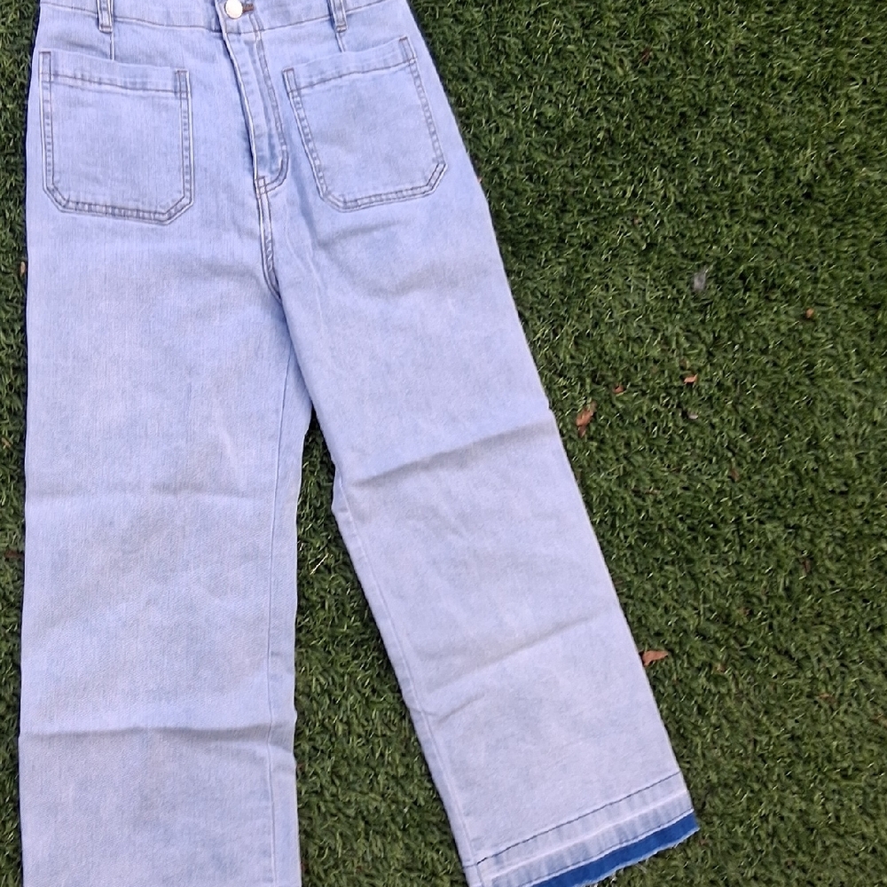 Ecison Light Blue Denim Jeans - Picture 6 of 11